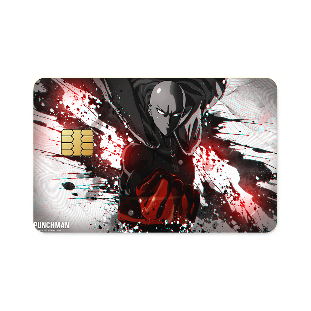 Anime One-Punch Man  Credit Card Skins (4-in-1 Pack)