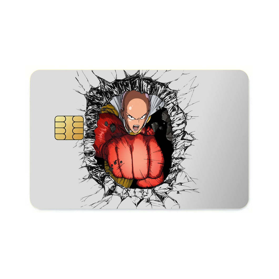 Anime One-Punch Man Credit Card Skins (4-in-1 Pack)