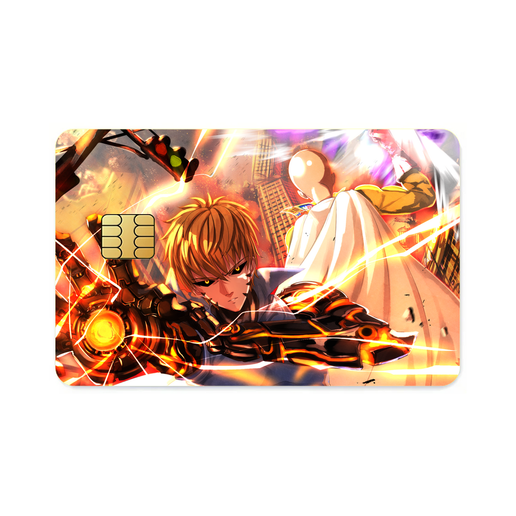 Anime One-Punch Man  Credit Card Skins (4-in-1 Pack)