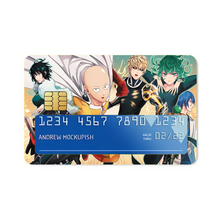 Load image into Gallery viewer, Anime One-Punch Man  Credit Card Skins (4-in-1 Pack)
