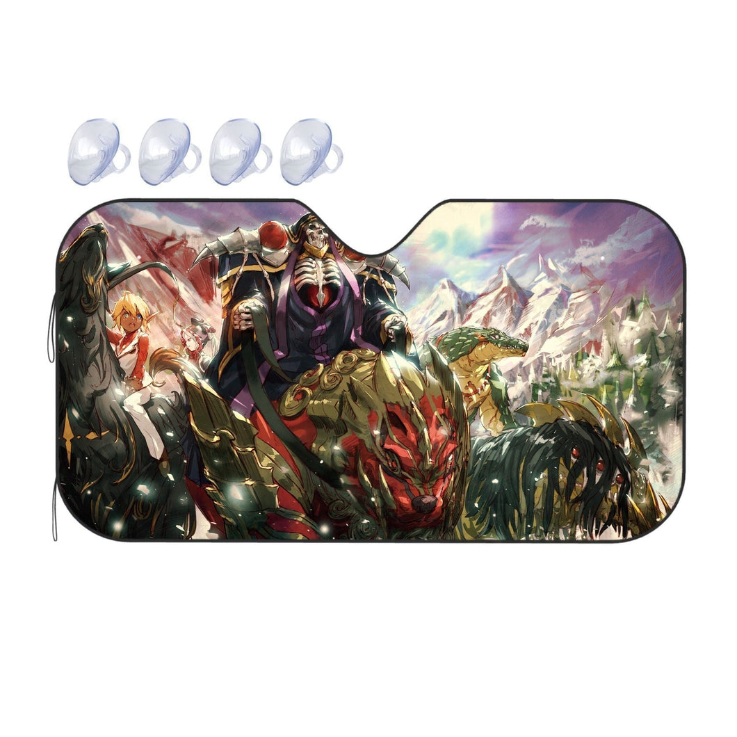 Anime Overlord Car Sunshade