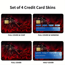 Load image into Gallery viewer, Anime Overlord  Credit Card Skins (4-in-1 Pack)
