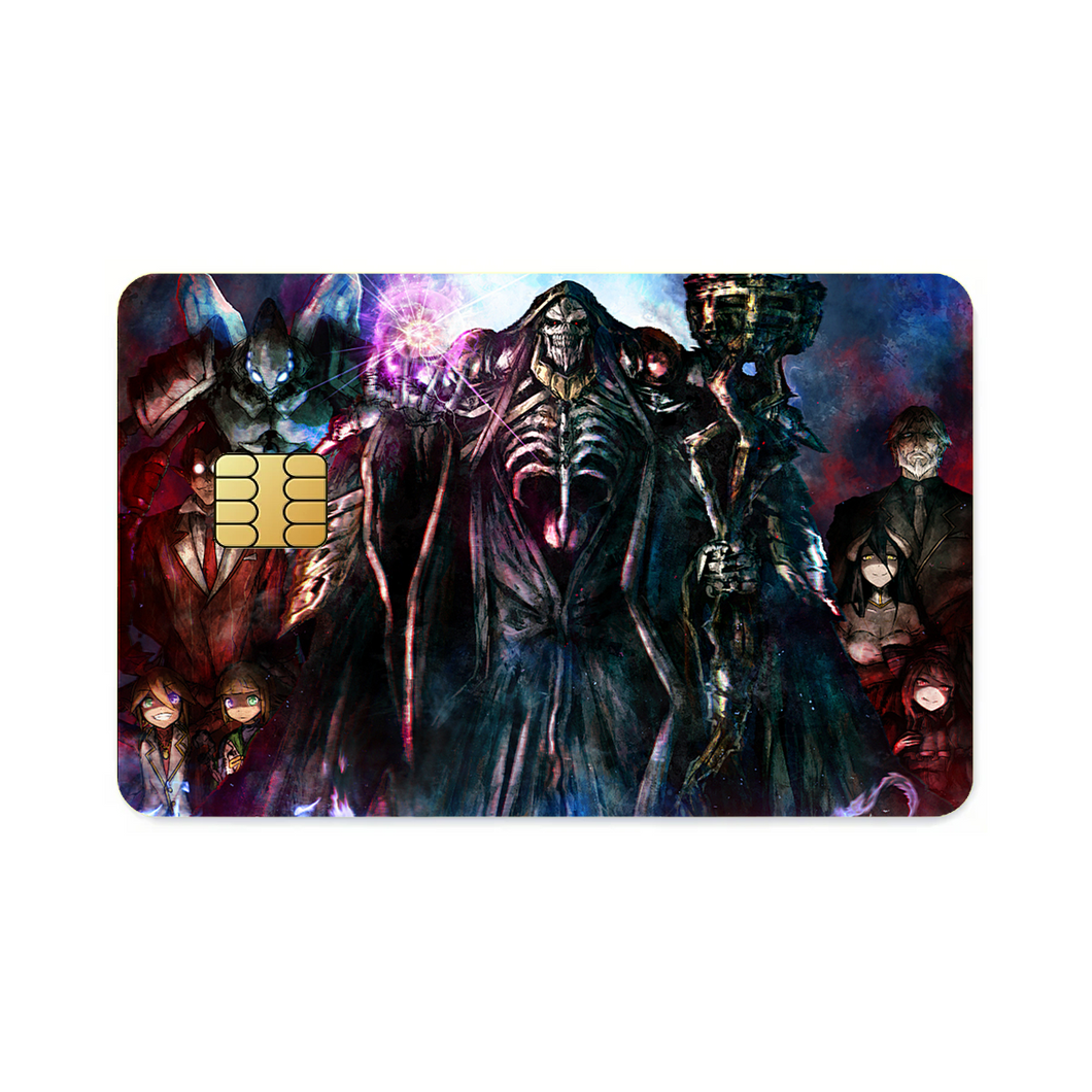Anime Overlord Credit Card Skins (4-in-1 Pack)
