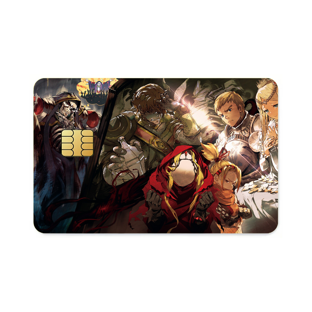 Anime Overlord  Credit Card Skins (4-in-1 Pack)