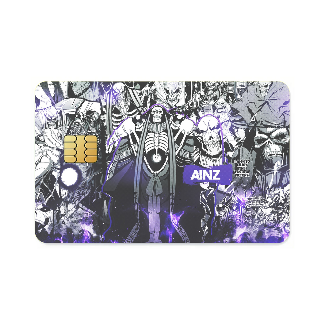 Anime Overlord  Credit Card Skins (4-in-1 Pack)