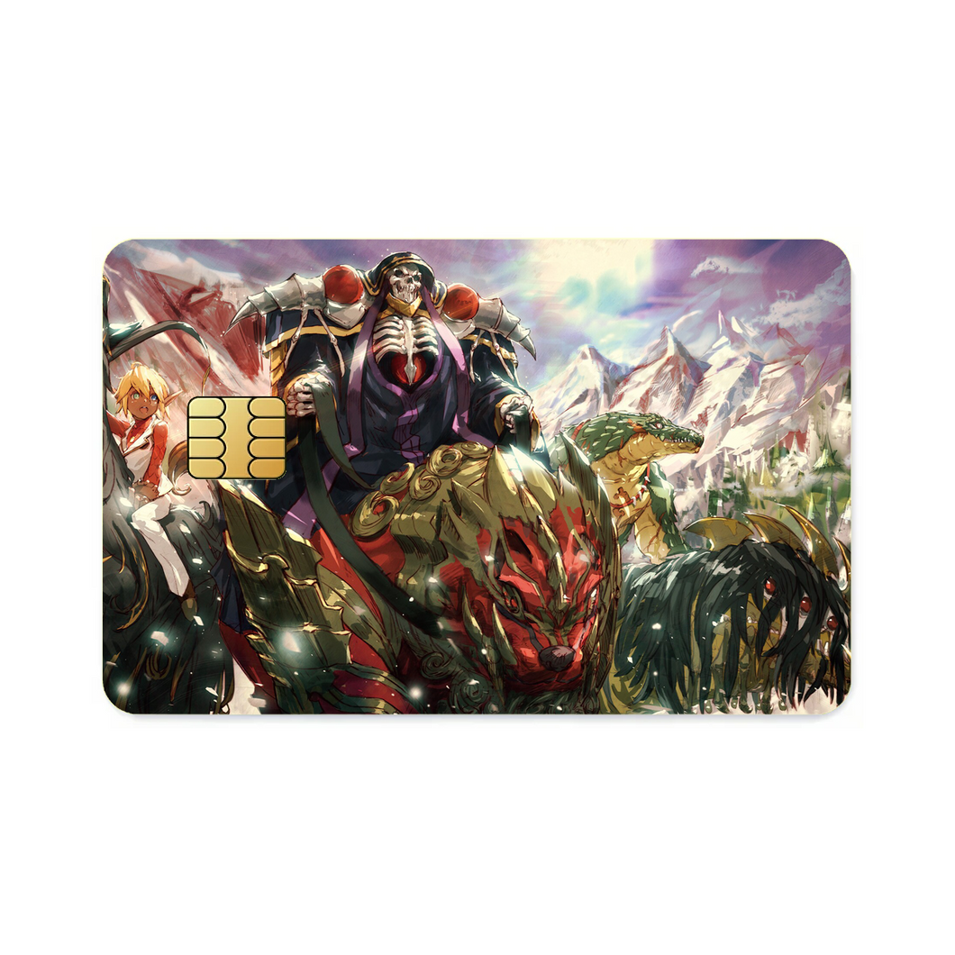 Anime Overlord Credit Card Skins (4-in-1 Pack)