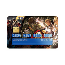 Load image into Gallery viewer, Anime Overlord  Credit Card Skins (4-in-1 Pack)
