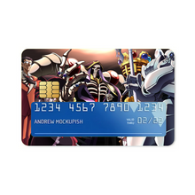 Load image into Gallery viewer, Anime Overlord  Credit Card Skins (4-in-1 Pack)
