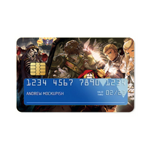 Load image into Gallery viewer, Anime Overlord  Credit Card Skins (4-in-1 Pack)
