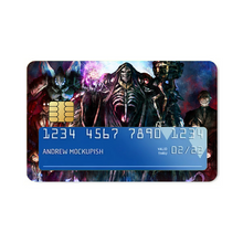 Load image into Gallery viewer, Anime Overlord Credit Card Skins (4-in-1 Pack)
