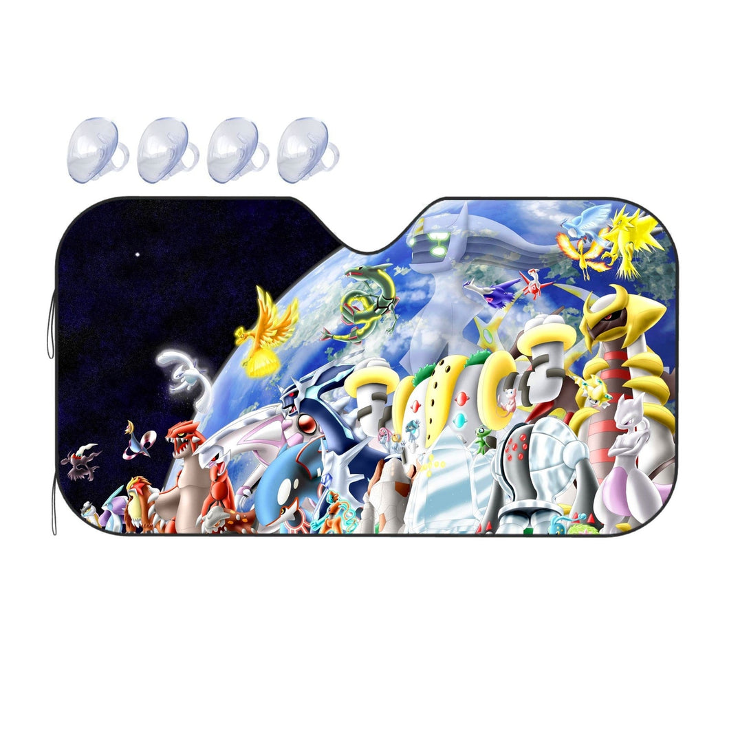 Anime Pokémon Car Sunshade