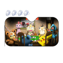 Load image into Gallery viewer, Anime Pokémon  Car Sunshade
