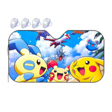 Load image into Gallery viewer, Anime Pokémon Car Sunshade
