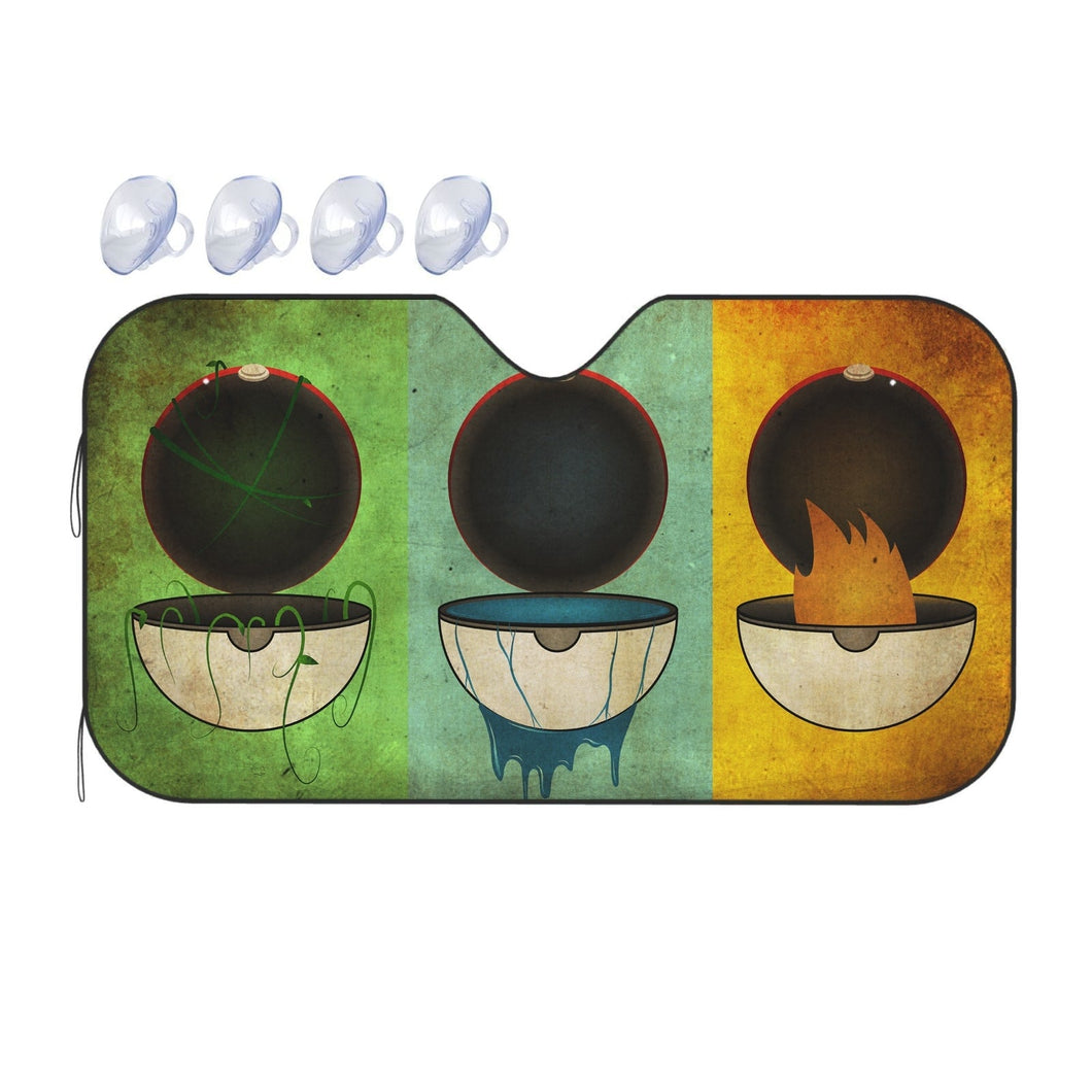 Anime Pokémon  Car Sunshade