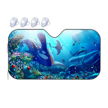 Load image into Gallery viewer, Anime Pokémon  Car Sunshade
