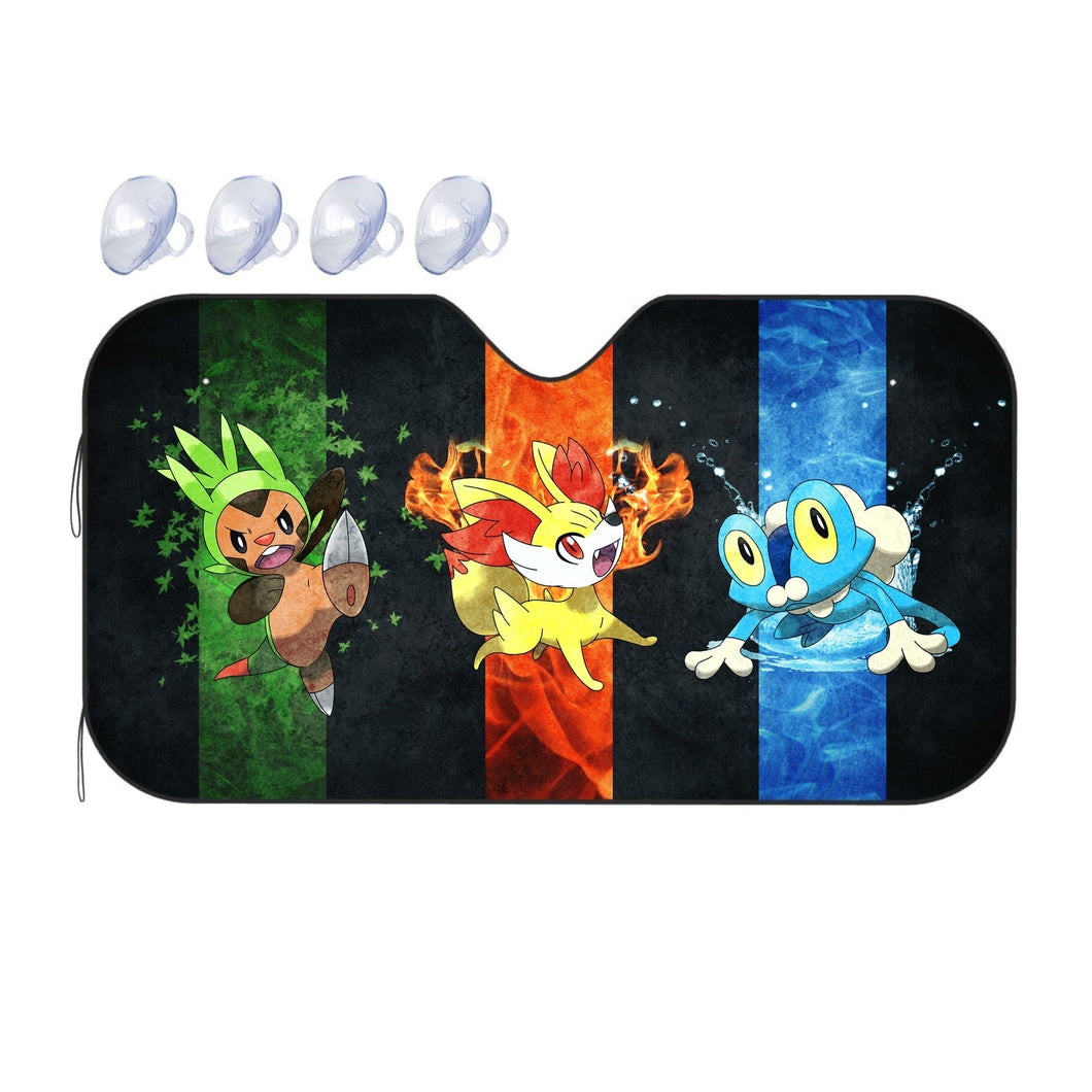 Anime Pokémon Car Sunshade