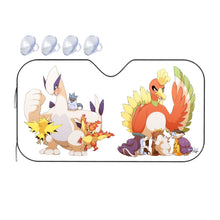 Load image into Gallery viewer, Anime Pokémon  Car Sunshade
