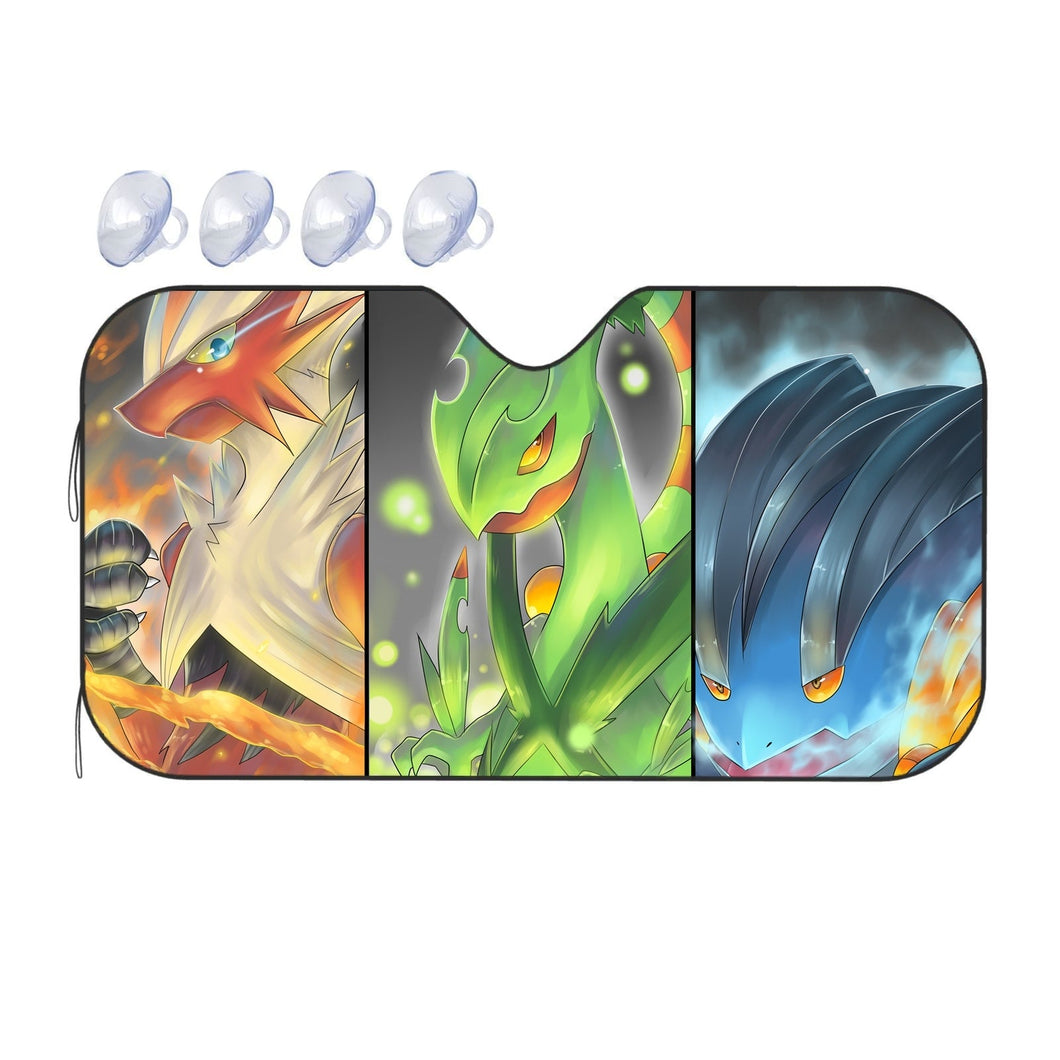 Anime Pokémon  Car Sunshade