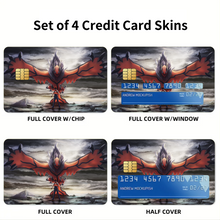 Load image into Gallery viewer, Anime Pokémon Credit Card Skins (4-in-1 Pack)
