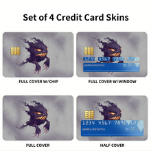 Load image into Gallery viewer, Anime Pokémon  Credit Card Skins (4-in-1 Pack)
