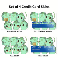 Load image into Gallery viewer, Anime Pokémon  Credit Card Skins (4-in-1 Pack)
