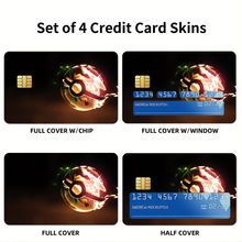 Load image into Gallery viewer, Anime Pokémon Credit Card Skins (4-in-1 Pack)
