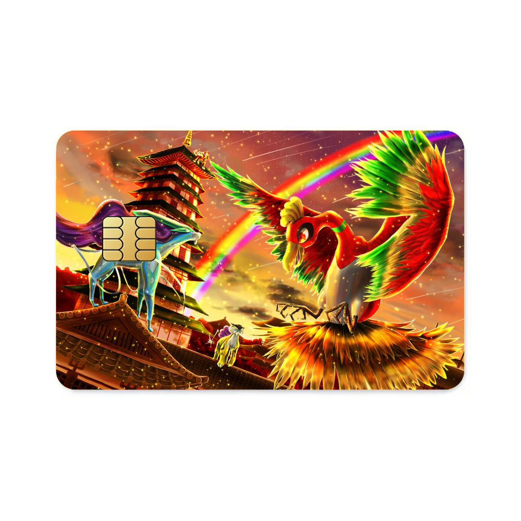 Anime Pokémon Credit Card Skins (4-in-1 Pack)
