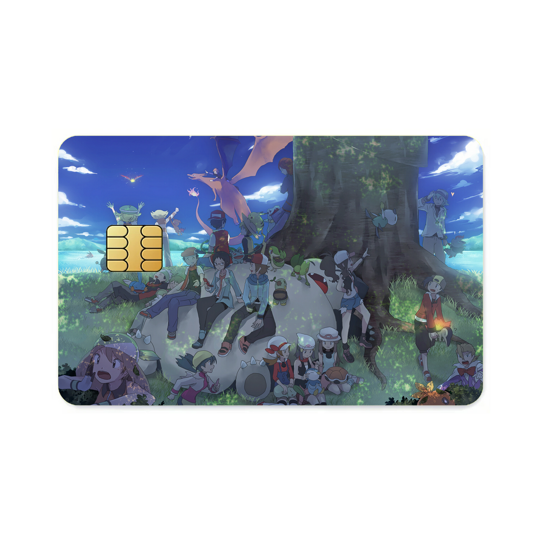 Anime Pokémon  Credit Card Skins (4-in-1 Pack)