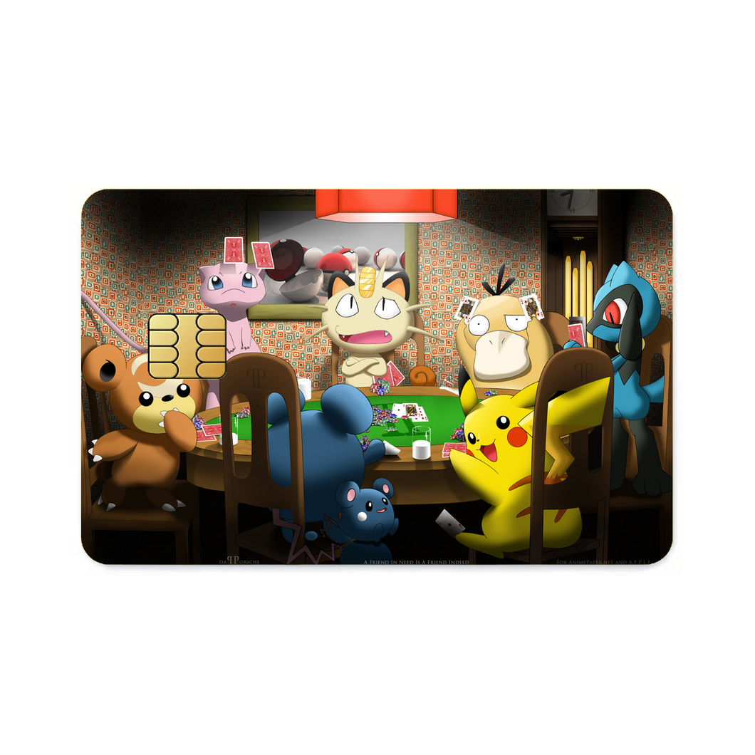Anime Pokémon  Credit Card Skins (4-in-1 Pack)