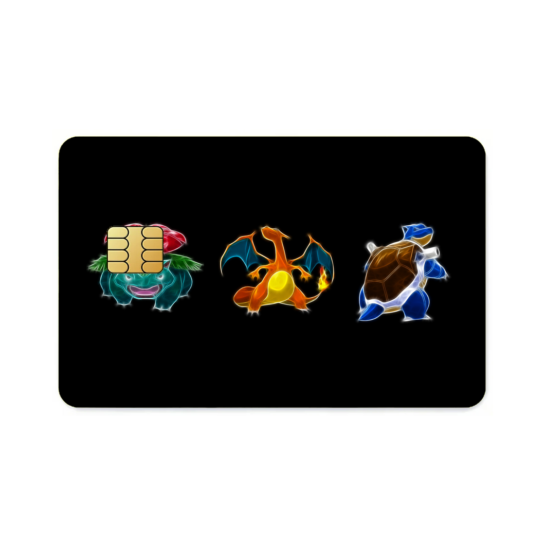 Anime Pokémon  Credit Card Skins (4-in-1 Pack)