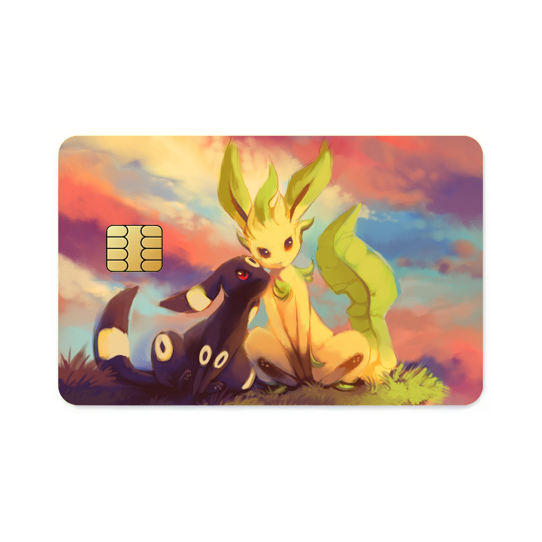 Anime Pokémon Credit Card Skins (4-in-1 Pack)