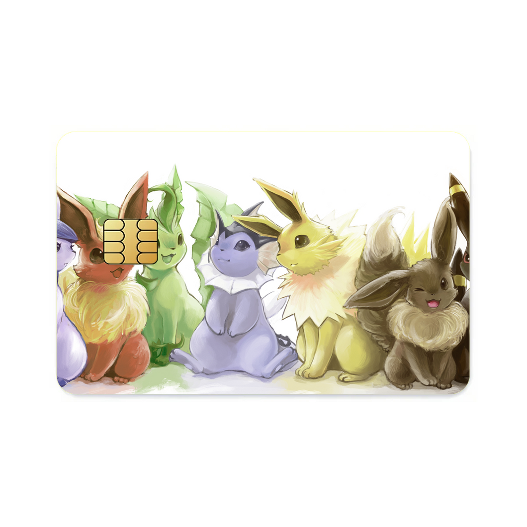 Anime Pokémon  Credit Card Skins (4-in-1 Pack)