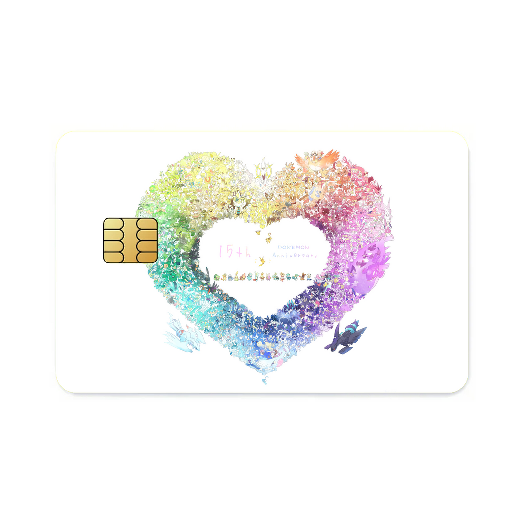 Anime Pokémon  Credit Card Skins (4-in-1 Pack)