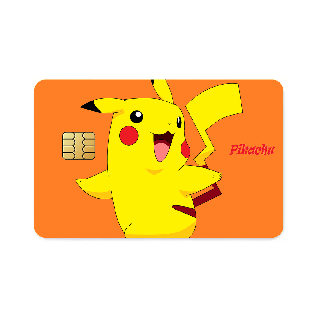 Anime Pokémon Credit Card Skins (4-in-1 Pack)