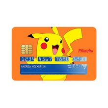 Load image into Gallery viewer, Anime Pokémon Credit Card Skins (4-in-1 Pack)
