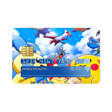 Load image into Gallery viewer, Anime Pokémon Credit Card Skins (4-in-1 Pack)
