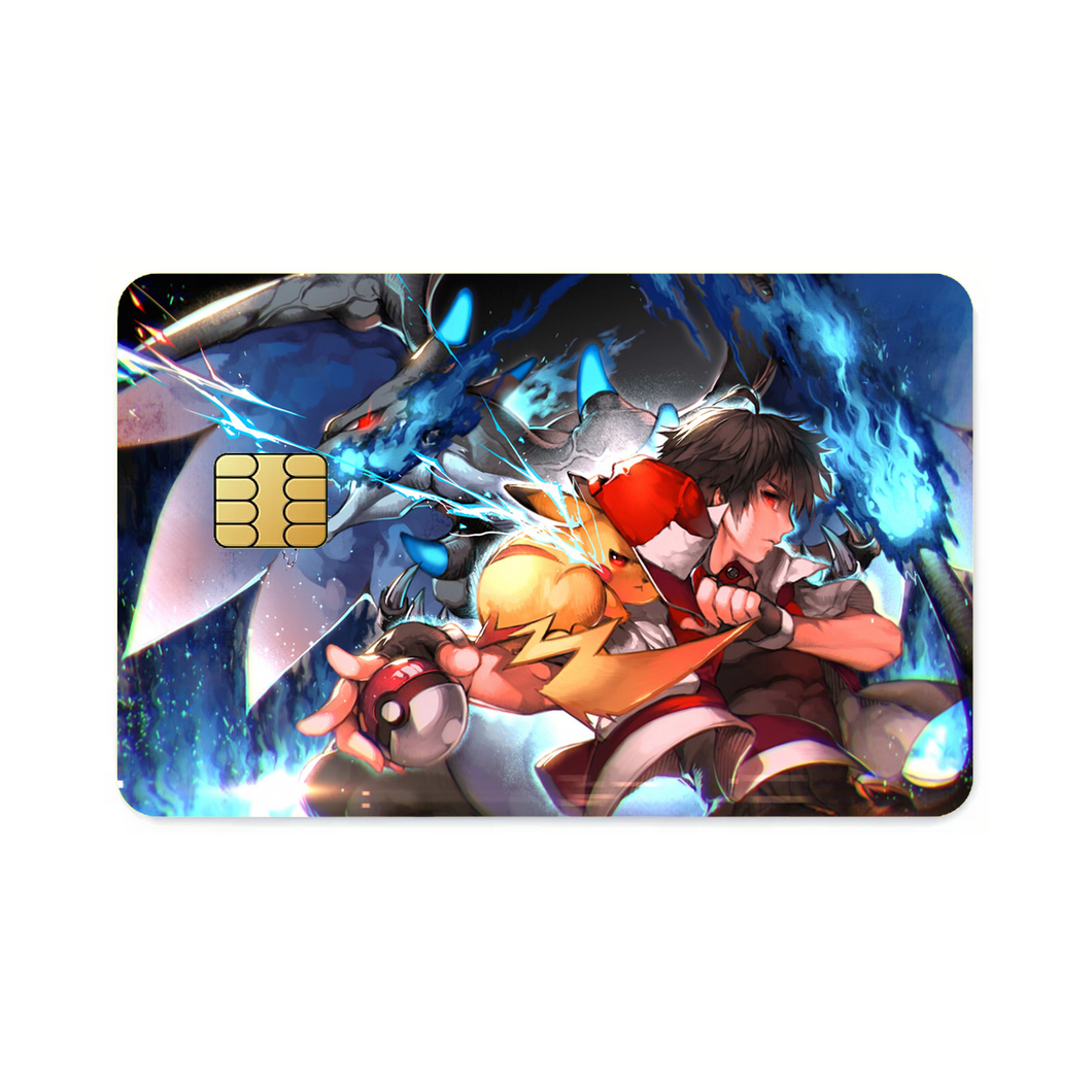 Anime Pokémonr Credit Card Skins (4-in-1 Pack)