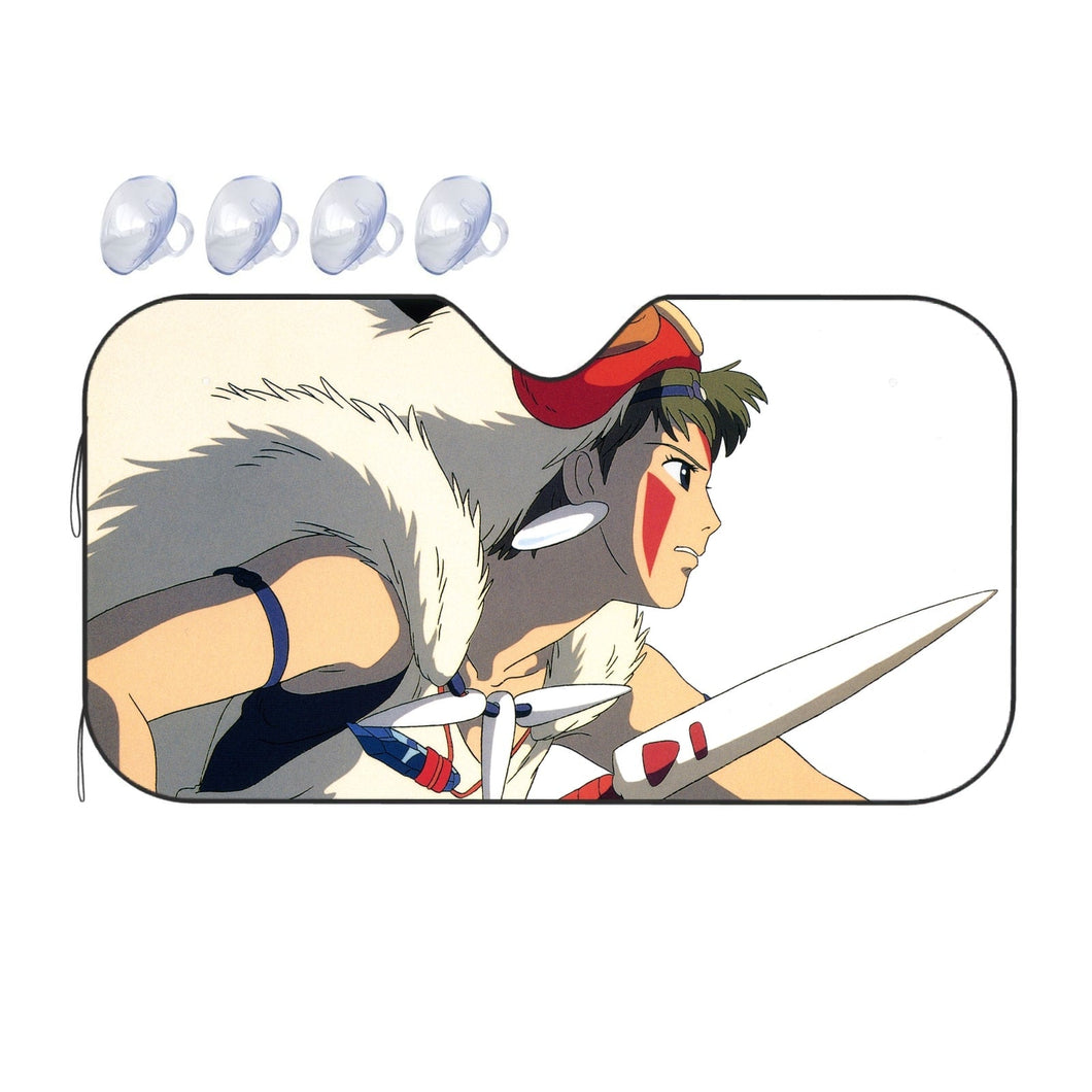 Anime Princess Mononoke Car Sunshade