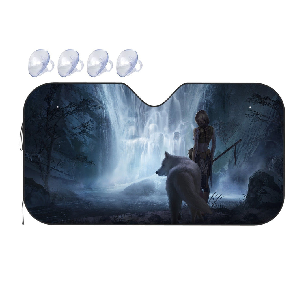 Anime Princess Mononoke  Car Sunshade