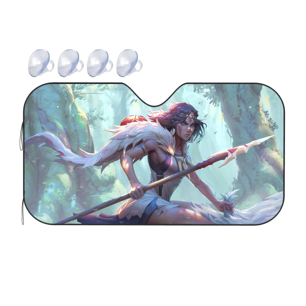 Anime Princess Mononoke  Car Sunshade