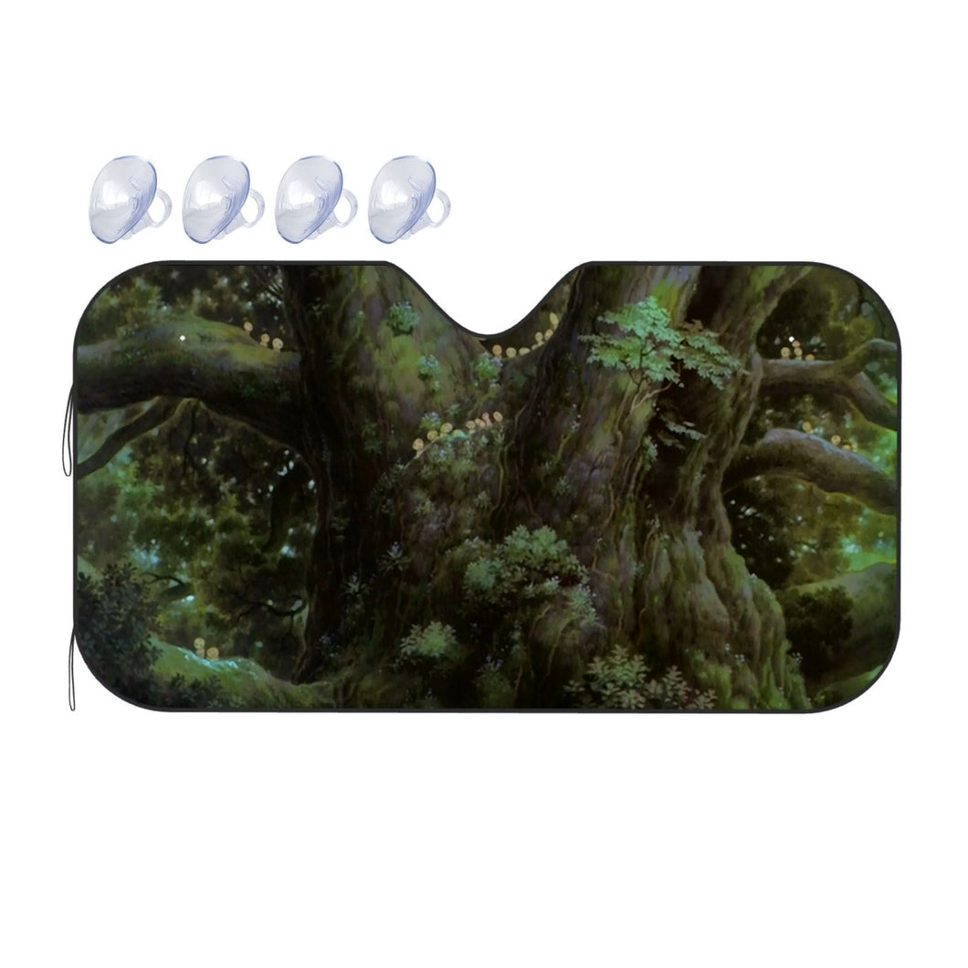 Anime Princess Mononoke Car Sunshade