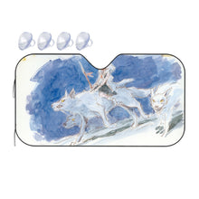 Load image into Gallery viewer, Anime Princess Mononoke Car Sunshade
