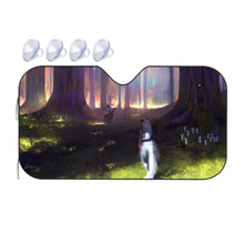 Load image into Gallery viewer, Anime Princess Mononoke  Car Sunshade
