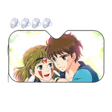 Load image into Gallery viewer, Anime Princess Mononoke  Car Sunshade
