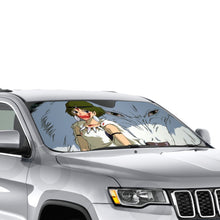 Load image into Gallery viewer, Anime Princess Mononoke Car Sunshade
