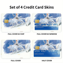 Load image into Gallery viewer, Anime Princess Mononoke Credit Card Skins (4-in-1 Pack)
