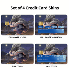Load image into Gallery viewer, Anime Princess Mononoke Credit Card Skins (4-in-1 Pack)
