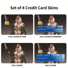 Load image into Gallery viewer, Anime Princess Mononoke  Credit Card Skins (4-in-1 Pack)
