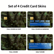 Load image into Gallery viewer, Anime Princess Mononoke Credit Card Skins (4-in-1 Pack)
