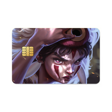 Load image into Gallery viewer, Anime Princess Mononoke  Credit Card Skins (4-in-1 Pack)

